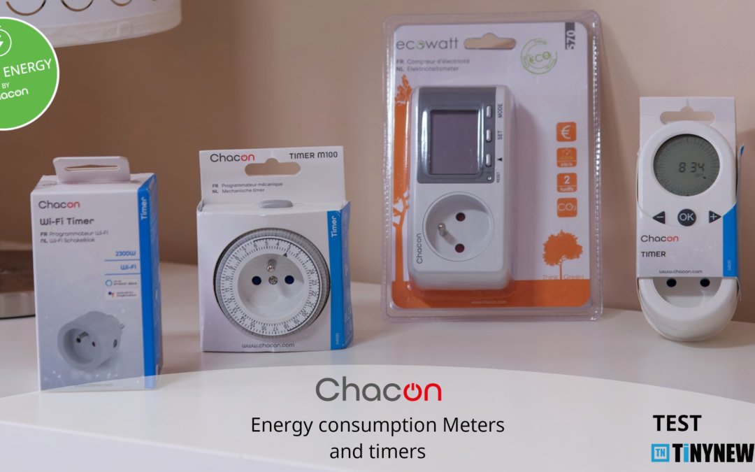 Tiny News test – energy consumption meters & timers