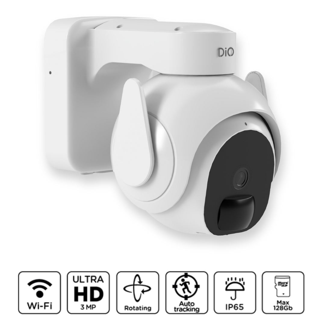 Caméra rotative Wi-Fi intérieure